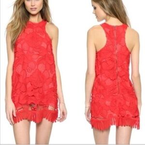 REVOLVE Brand Lovers & Friends Caspian Shift Dress,  
Coral, Party, Cocktails XS